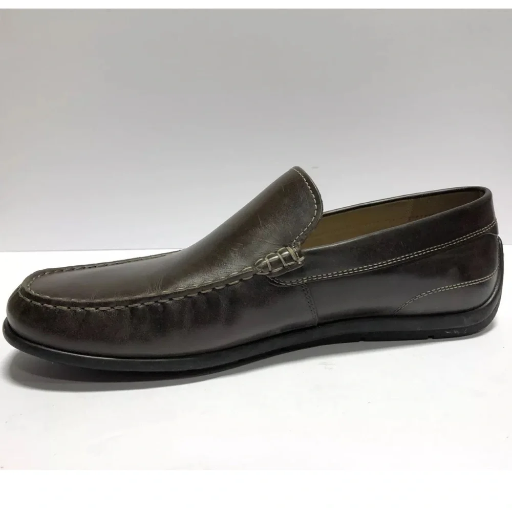 ECCO Men’s Classic Mock 2.0 Loafers Brown, Size US 12 M, EUR 42